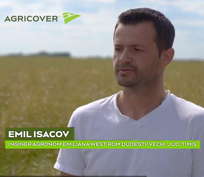 Emil Isacov, agronomist engineer from Emiliana West Rom - products applied in rapeseed crop